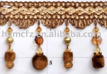 ball and beaded trimming