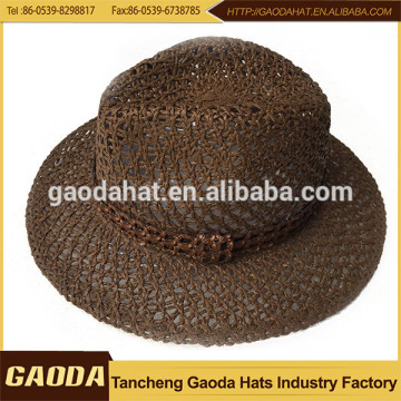 Stylish straw panama hat