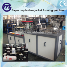 Automatic double layer paper cup sleeve machine