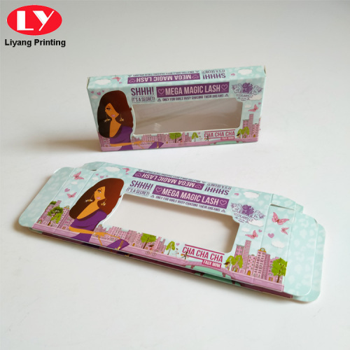 Custom Logo Paper Boxes Cheap Lash Box Packaging