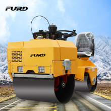 700KG Full hydraulic Double Drum Vibration Road Roller With Reasonable Price