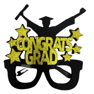 Black Gold Theme Graduation Party Decorations and Gifts