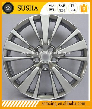 19x7.5 replica aluminum alloy hyper silver casted wheels