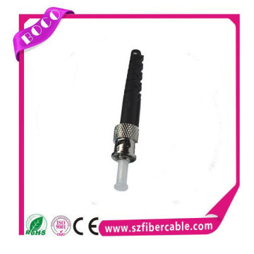 ST Singlemode optical fiber connector