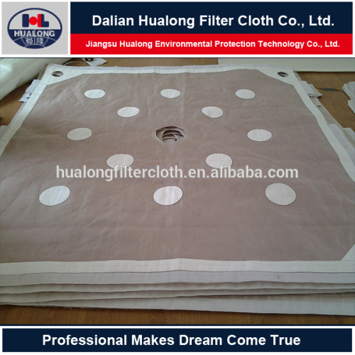 2.1mx2.1m nylon monofilament double layer filter press cloth