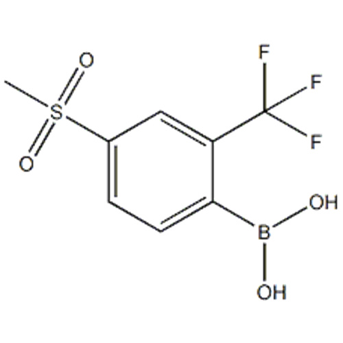 (4-(Methylsulfonyl)-2-(trifluoromethyl)-phenyl)boronic acid CAS 1072946-16-7
