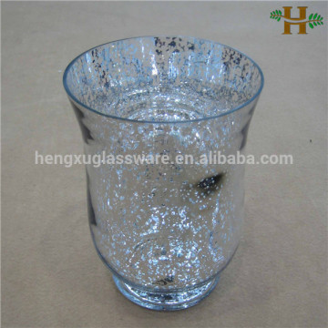 silver plated glass hurricane candle holders wholesale