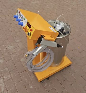 Automatic electrostatic spraying machine