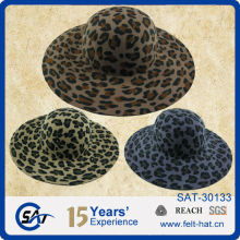 leopard print beanies hat, 100% pure wool