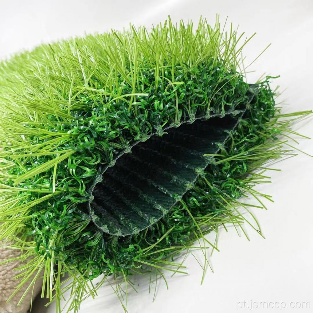 Grass de futebol artificial de backing da CE PU