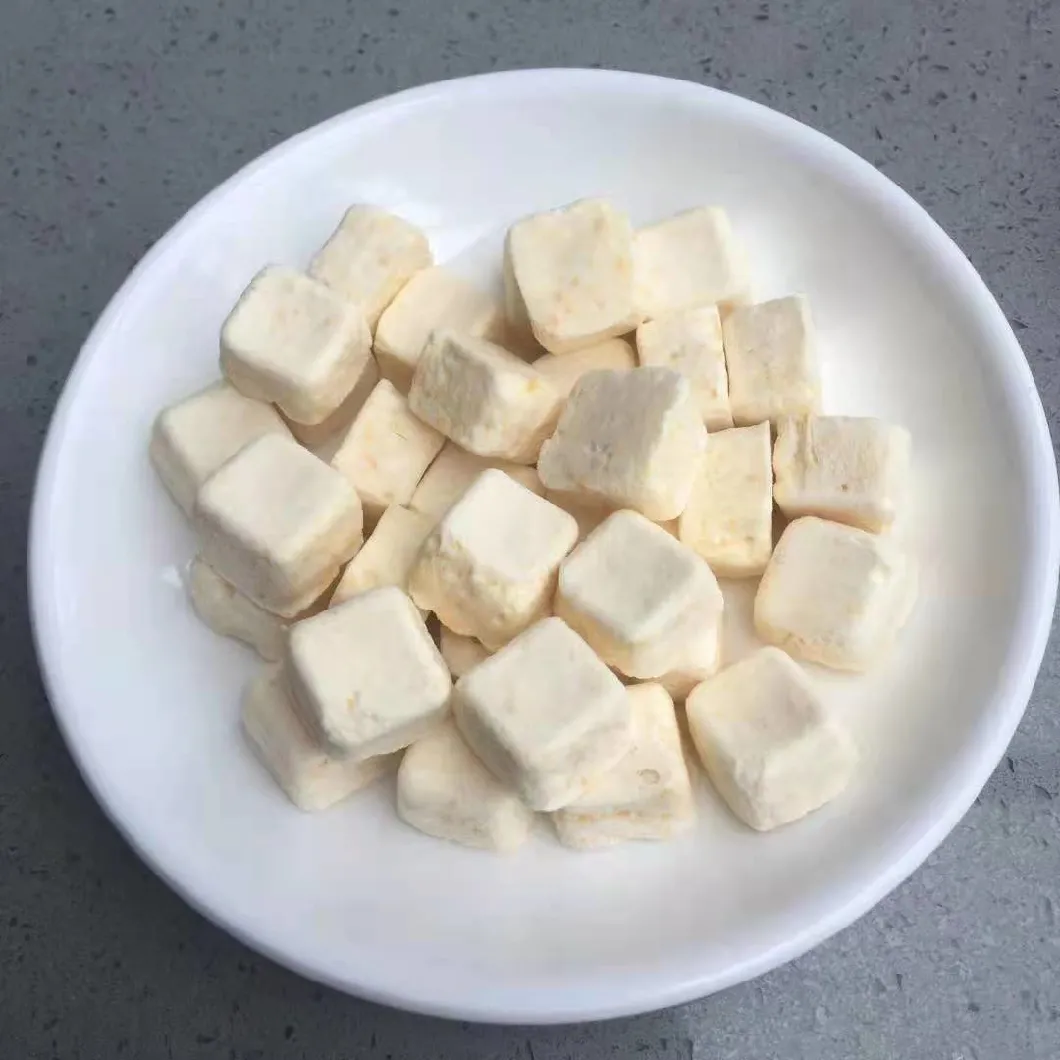 Freeze-Dried Yogurt Cubes for Cereal