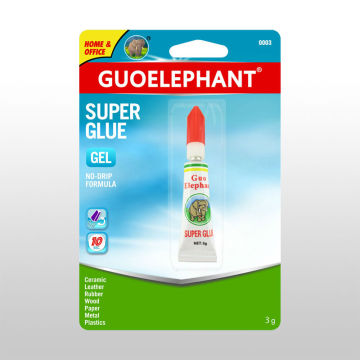 Guoelephant Super Glue, 3 grams 0.10 ounces, 1 Per Pack