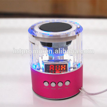 alarm clock with usb charging speaker