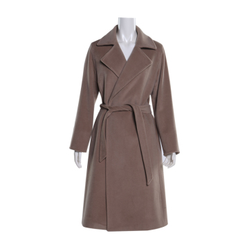 Special Design Winter ladies cashmere overcoat designs custom autumn women wool coat long