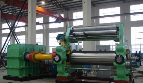 Rubber sheeting mill