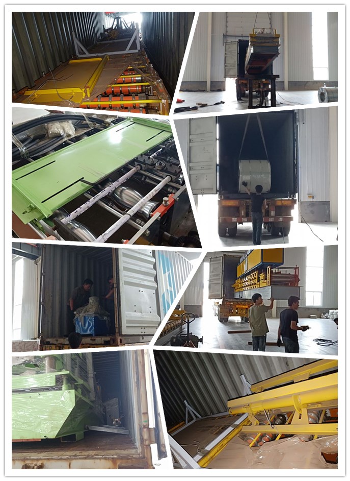 High speed glazed roof panel step tile roll forming machine price