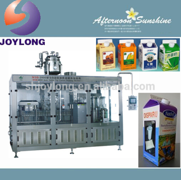 Automatic milk gable top carton filling machine