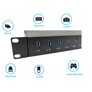 16 Port Usb Hub Charging Station