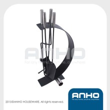 Fire Set (Fireplace Tools, Fireplace Accessories, log holder ,Fireplace Log Rack)