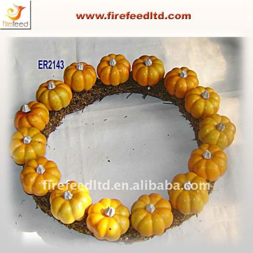 Yellow Pumpkin Garland