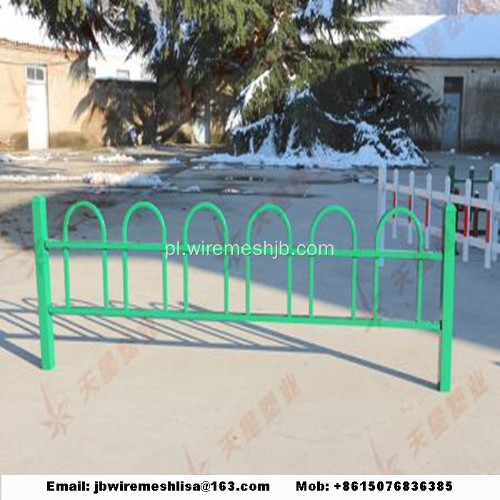 Ogrodzenie ogrodowe malowane proszkowo / ogrodzenie ze stali ogrodzeniowej
