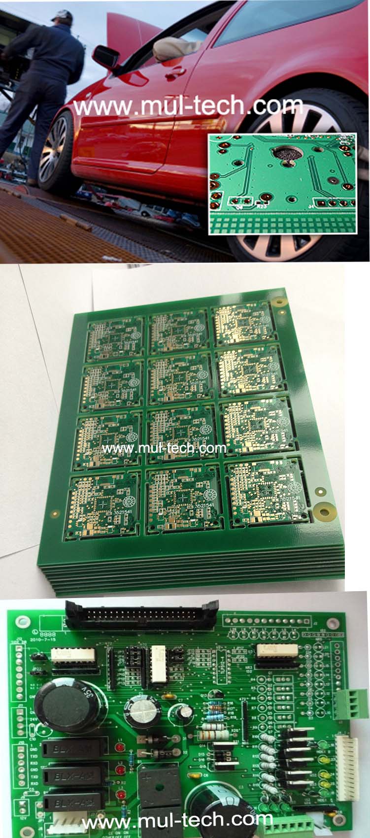 UL RoHS Approved 8layer Printed Circuit Boards Pcbs Factory 11years