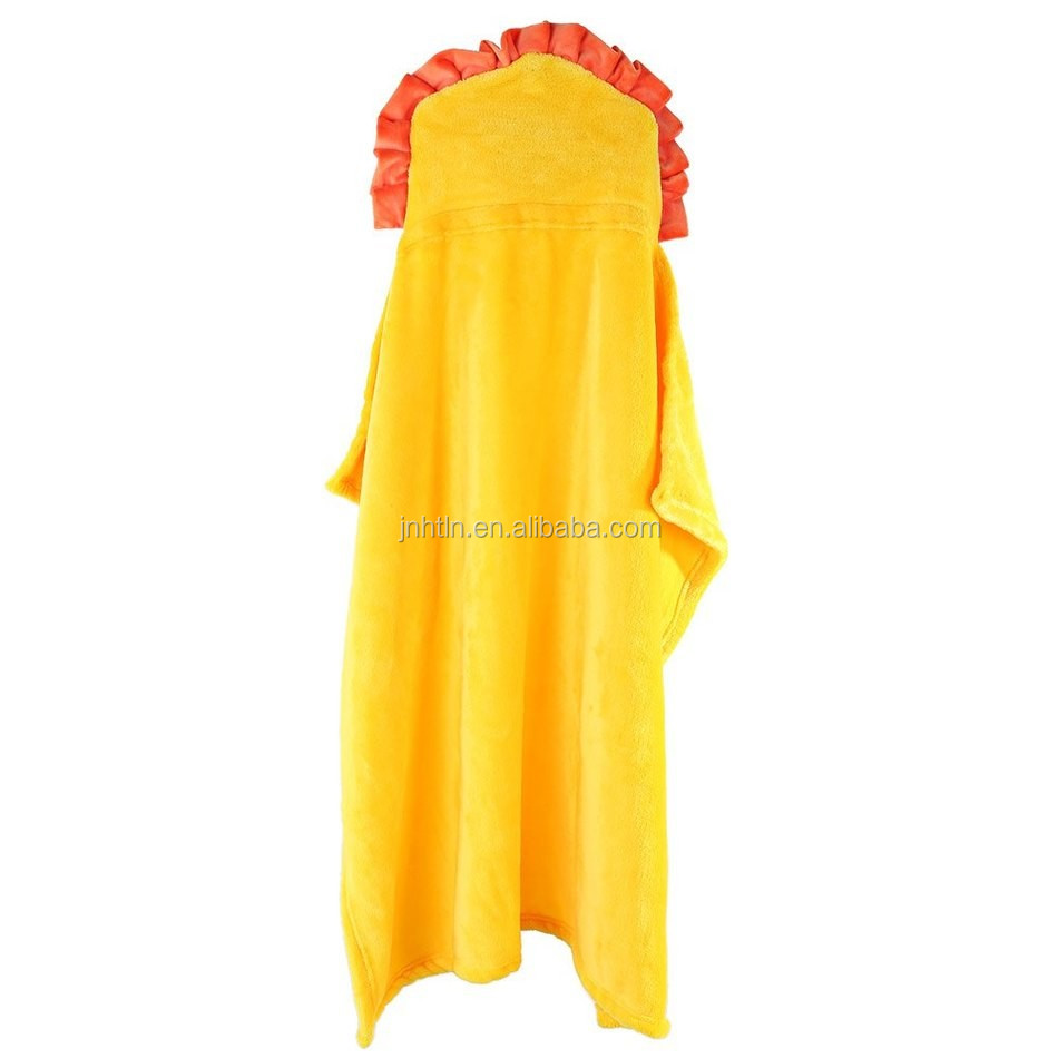 Soft Baby Bath Towels Animal Shape Hooded Towel Lovely