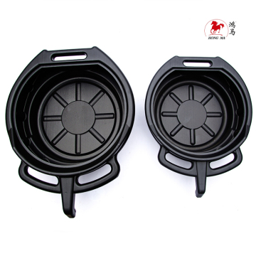 8L Oil Drain Pan Collection Container