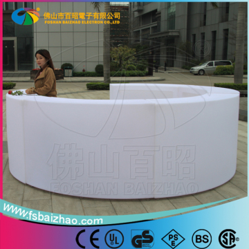Waterproof plastic coffee table Lighting Color change led table