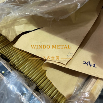 Marine-grade round brass tubing for ship piping