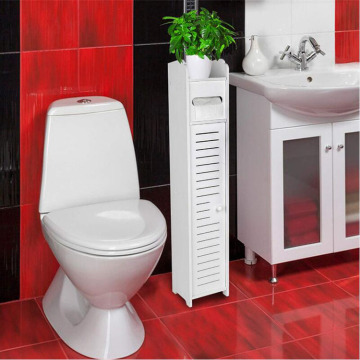 Toilet Rack Corner Cabinet Wooden Bathroom Display Rack