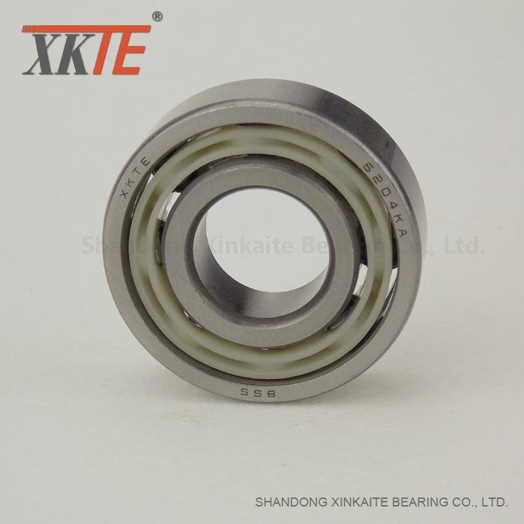 Polyamide 6/6 Cage Bearing For Pit Mining Conveyor Roller