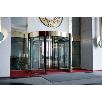 Load-bearing Two-wing Revolving Doors Dengan Sertifikat CE