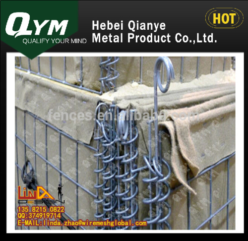 Army using 2015 High Quality welded mesh gabion/hesco container barrier( 10 years Factory)