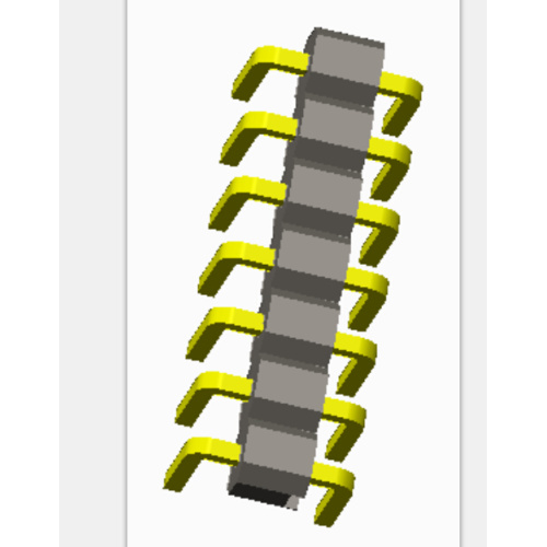 2,54mm Pin Header Single Row U Type