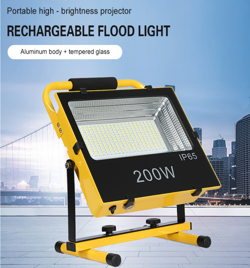 Waterproof LED portable flood light outdoor