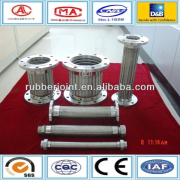 Stainless steel braid metal fast connecting joints pipe fitting