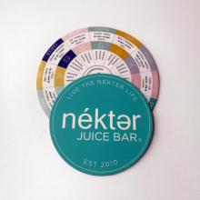 Custom Round Shaped Magnet Car Sticker