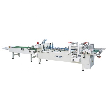 ZH-980 Straight Line Corrugated Cardboard Carton Automatic Folder Gluer