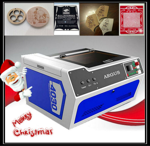 Christmas Promotional Sales! cutting machine mini SCU4030 co2 laser engraving machine