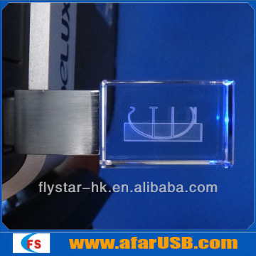 Hot crystal usb flash memory, crystal usb disk, crystal usb stick