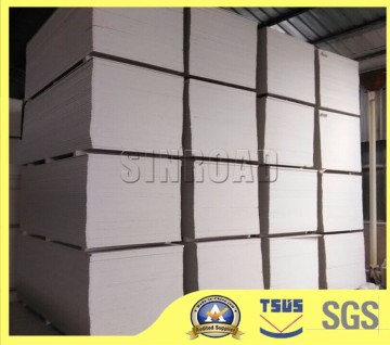 Unit weight gypsum board,green board drywall price,mold making gypsum board