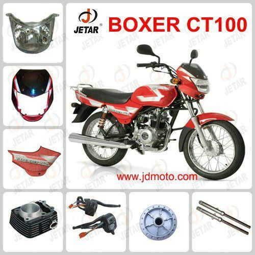 Các bộ phận xe gắn máy Muffler/hấp thụ/bộ chế hòa khí/BAJAJ CT100