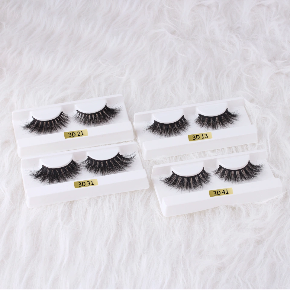 Best Selling Strip Eyelash 3D Mink Lashes Full Strip