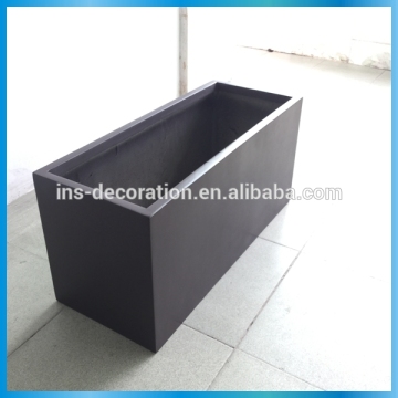 Long rectangular flower pot