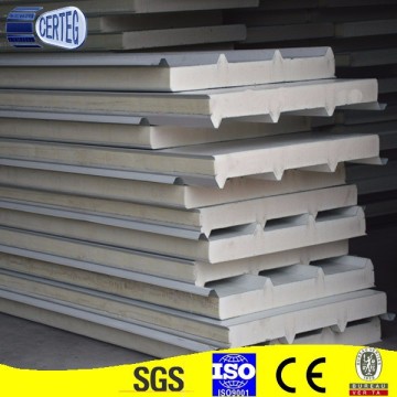 Insulated roof polyurethane sandwich panel for ceiling