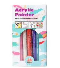 Professional Acrylic Paint Markers for Graffiti - Set of Acrylic Markers