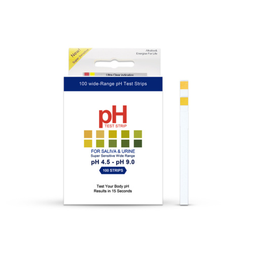 Teste preciso de teste de pH4.5-9.0 para saliva e urina