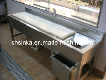 Preparing Working Table with Sink