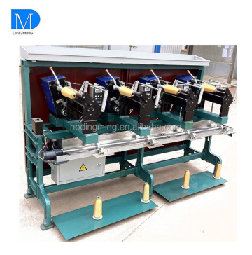 Metallic yarn cone winding machine pineapple cone winder